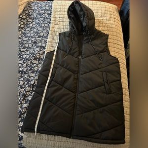 Z by Zella long hooded vest